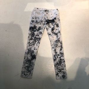 Carmar LF Black and grey acid jeans